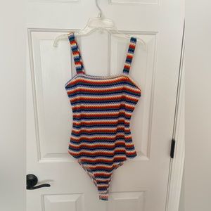Rainbow bodysuit